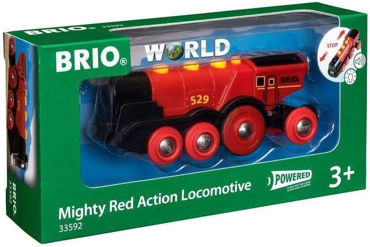 Mighty Red Action Locomotive Slide 3