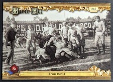 Iron Bowl College Football Game 2022 History's Gilded Age Card #215 (NM)