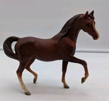 Breyer Classic Chestnut Arabian Mare 3055 Made In USA Plastic Horse Toy VGC