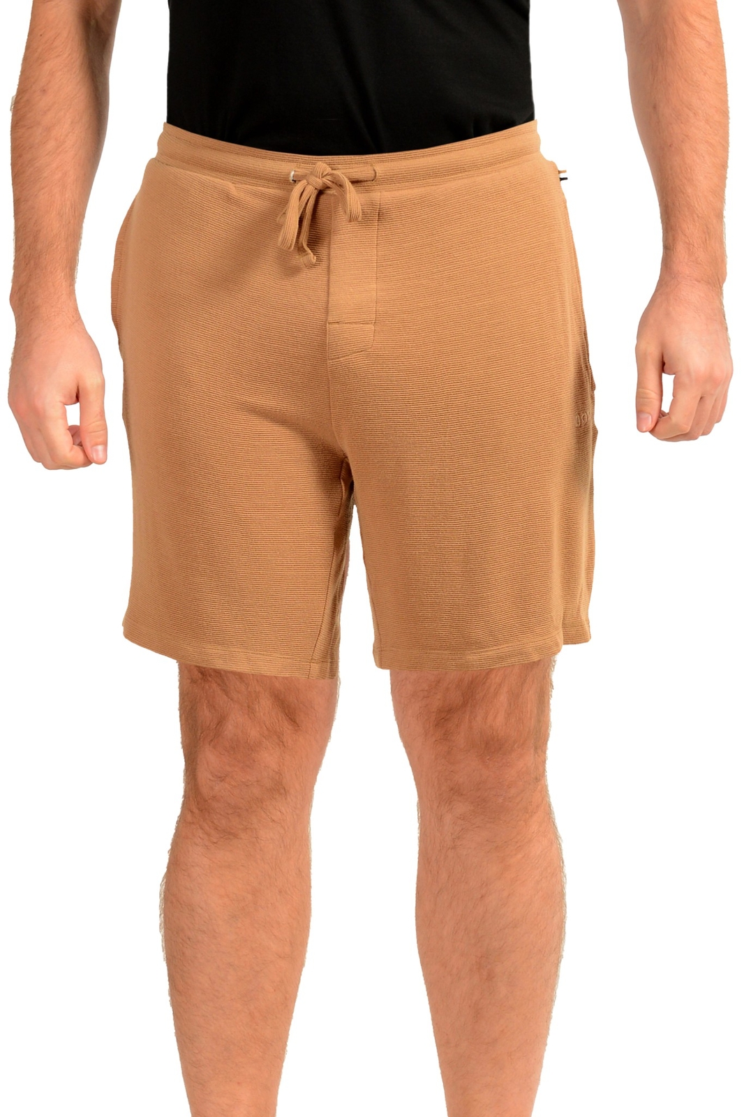 Мужские шорты в рубчик Hugo Boss Коричневые повседневные шорты US M IT 50 13290₽