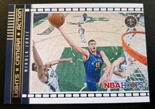 2021-22 Panini Hoops Basketball Nikola Jokic Lights Camera Action #13 Nuggets