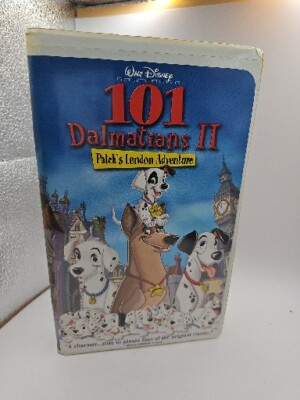 DISNEY DALMATIANS 2 PATCHES LONDON ADVENTURE  2003 VHS (OK)