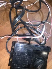 Life-Like HO 1:87 Scale 390-J Train Hobby Transformer Black Power Pack 120 Volts