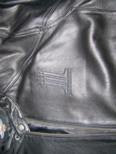 Harley Davidson Genuine Motor Clothes Men's xXL Sheep Skin Leather Jacket - Picture 5 of 7
