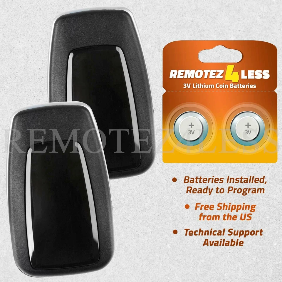 2 Remote For 2018 2019 2020 Toyota Camry Smart Key Fob Keyless Entry Foto 2 de 4