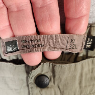 Short Cargo REI Homme Kaki Taille L UPF 50+ Randonnée - Taille élastique 32 Pouces