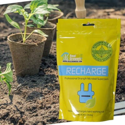 Real Growers Recharge  Natural Plant Growth Stimulant  (2 ounces)