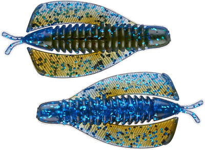 Strike King 2.75 Inch Rage Hawk - 6 Pack