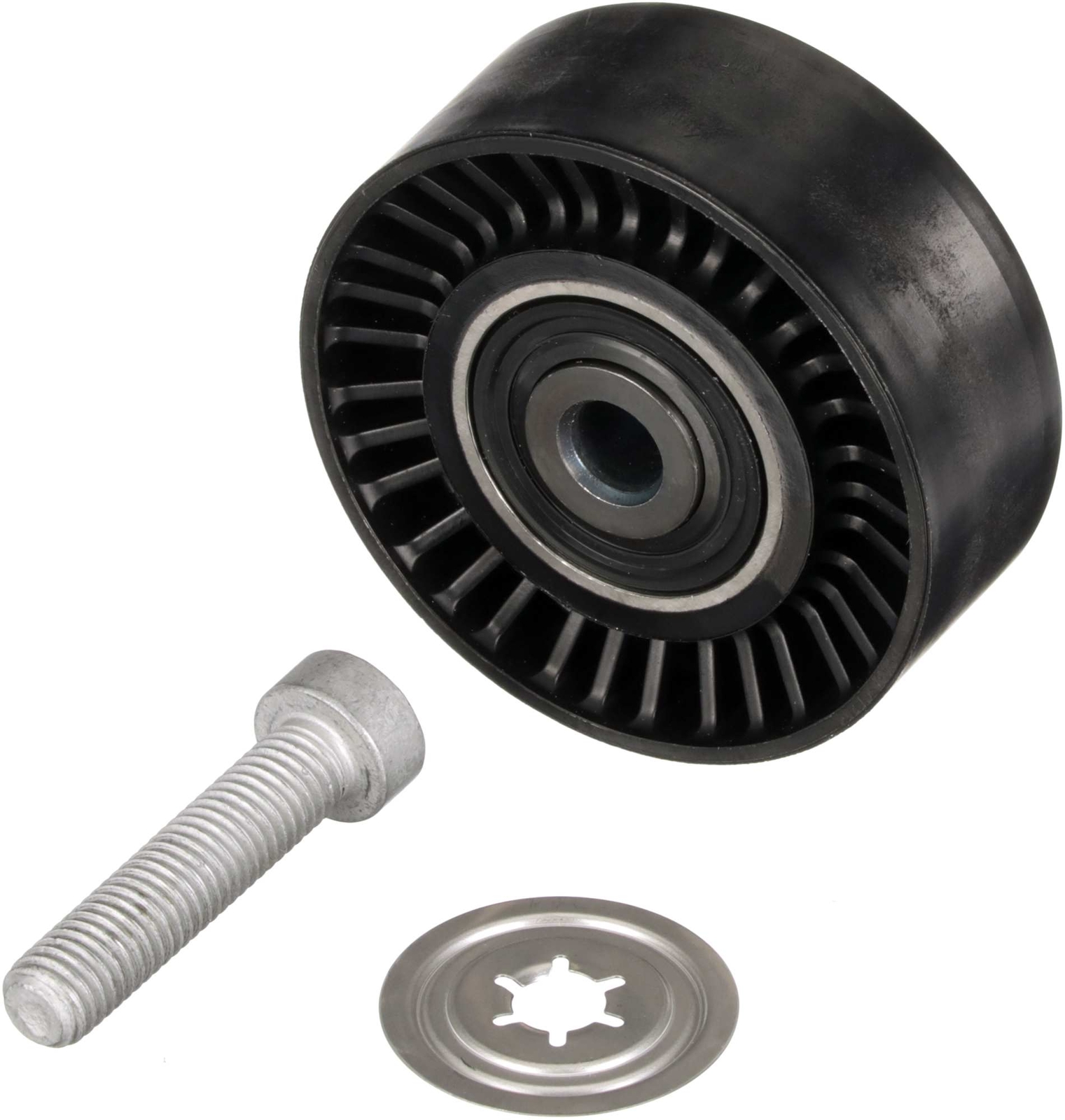 GATES T36260 Deflection/Guide Pulley, V-ribbed belt for ALFA ROMEO,CADILLAC,FIAT