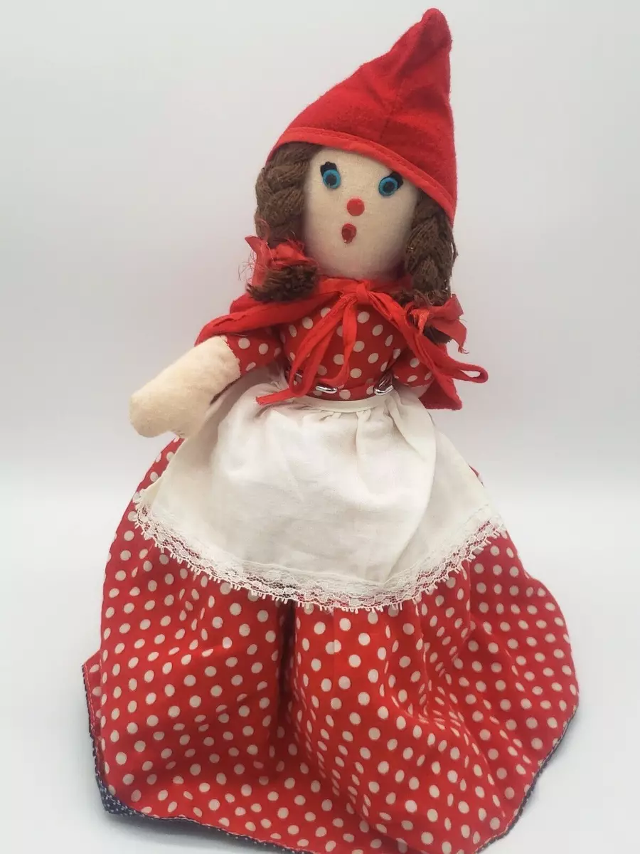 Vtg Little Red Riding Hood Grandma Wolf Stuart 14