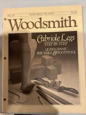 Woodsmith Magazine Notes From The Shop Volume 8 issues 43-48 1986 Minus Issue 45