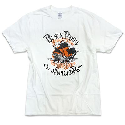 Langlebiges T-Shirt ''''SCHWARZE PERLE'''' Piraten der Karibik inspiriert S-5XL