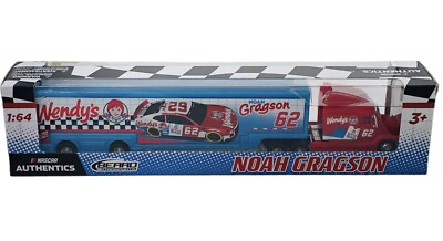 No463ミニカー1/18箱ありFRENCH'S MUSTARD GRAND NASCAR Authentics HAULER NOAH GRAGSON Beard Motorsports WENDY'S