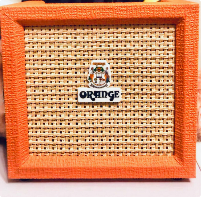 Original Marshall Cabinet Grill Cloth Salt and Pepper Weave grill cloth