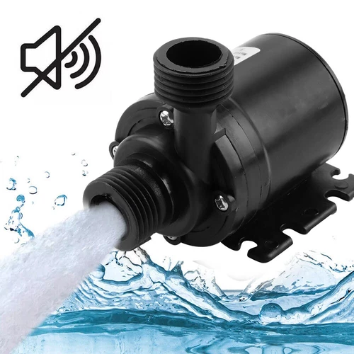 Mini Water Pump Quiet 12V 800L/H USB Brushless Motor Submersible Pool Water Pump - Picture 6 of 14
