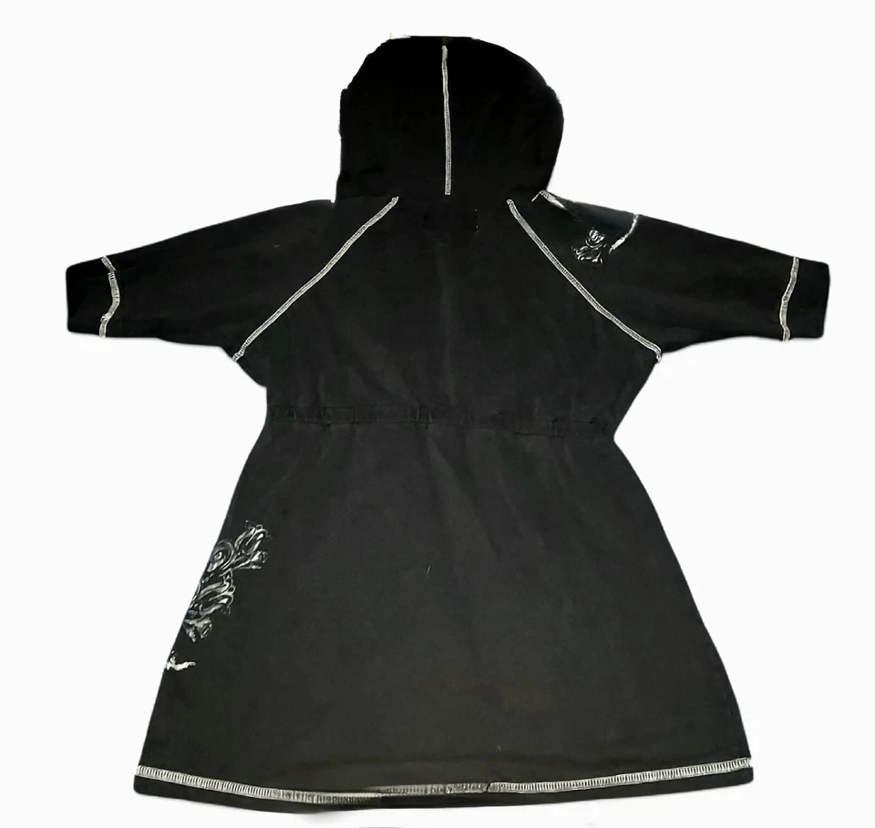 Sudadera con capucha negra One World Special Issue talla grande  Foto 2 de 4