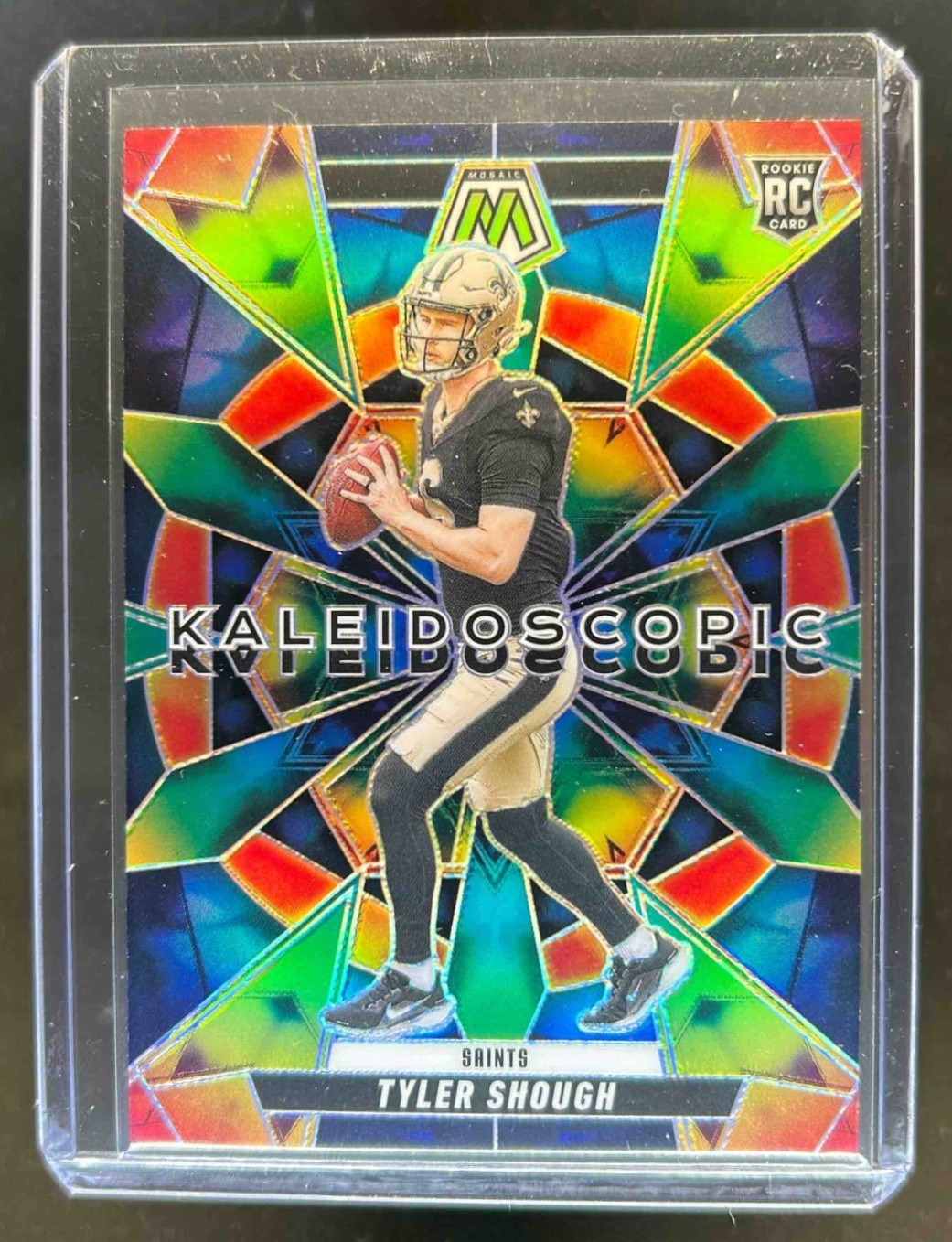 2025 Mosaic Tyler Shough Kaleidoscopic RC Rookie #8 Saints