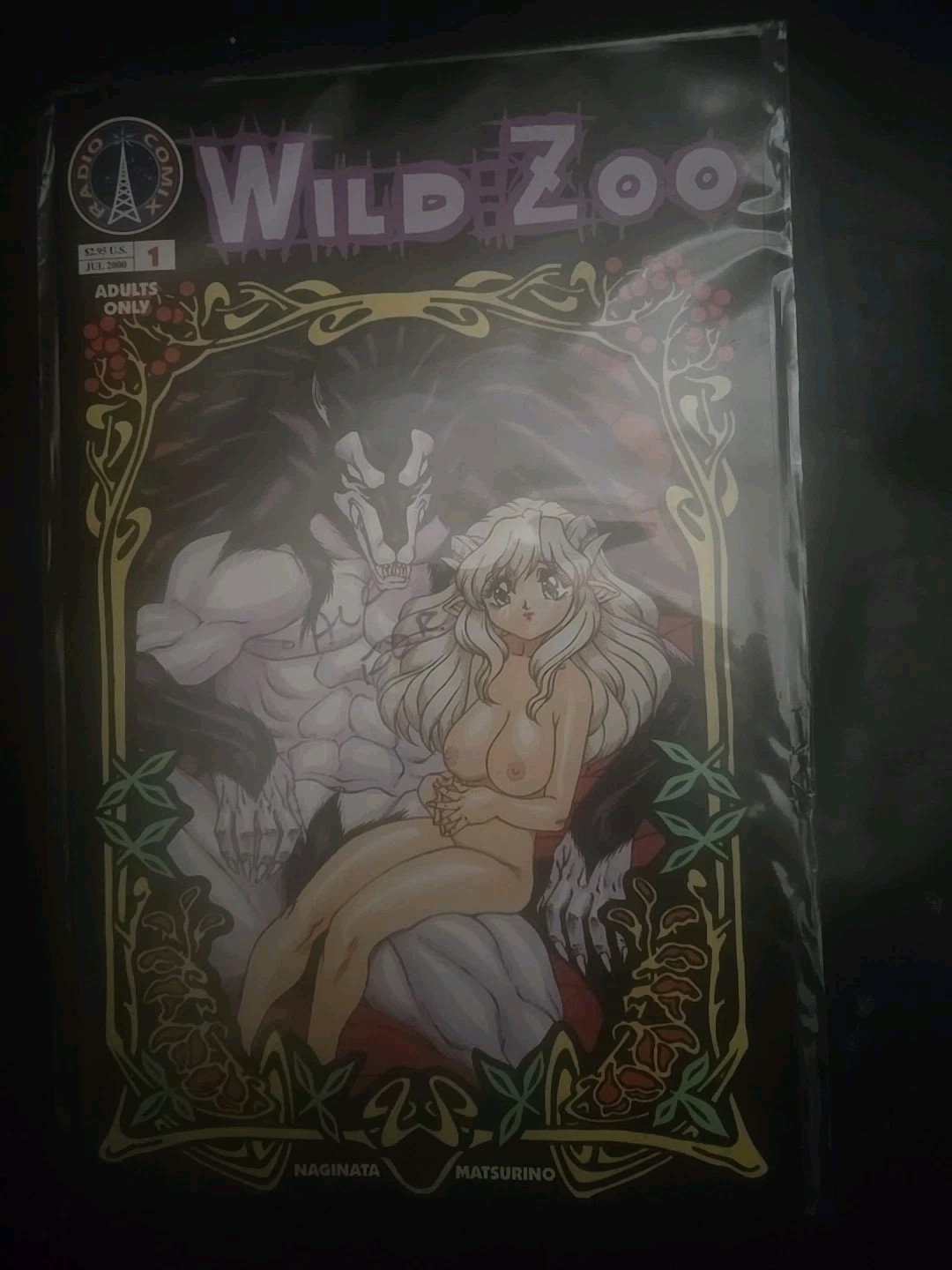 Wild Zoo 1 Naginata Matsurino Radio Comix Manga Peludo Baja Impresión Casi Nuevo