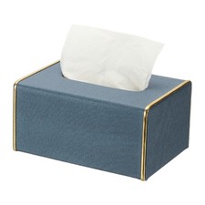 Tissue Box Cover Rectangle Modern Tissue Box Holder 7.5"x5.1"x3.5" Blue 