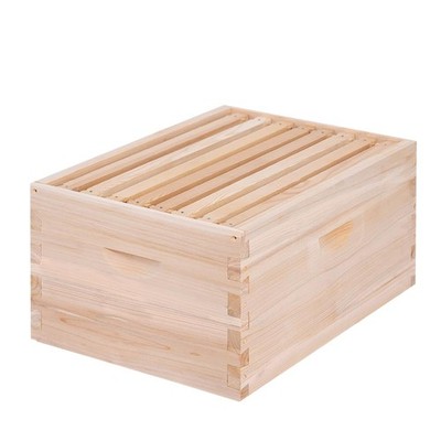 BEEINN 8 Frame Deep Beehive Box,Langstoth Deep Brood Bee Hive Box, Include Be...
