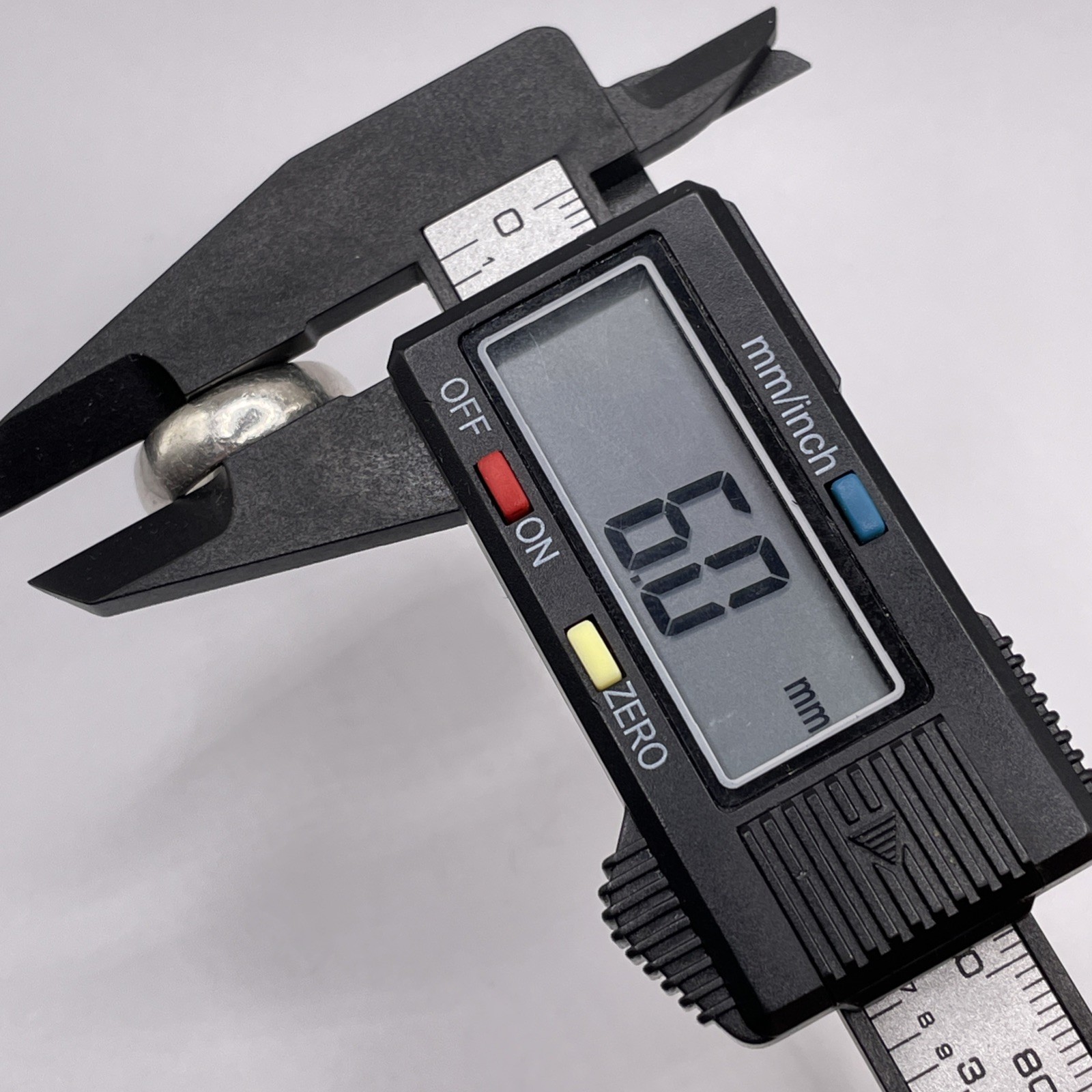 Sterling Silver Green Amethyst Solitaire Ring 7.9… - image 8