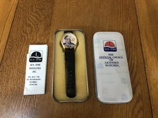 RUSTY WALLACE COLLECTIBLE WATCH & TIN #2 MILLER LITE NASCAR NEEDS BATTERY