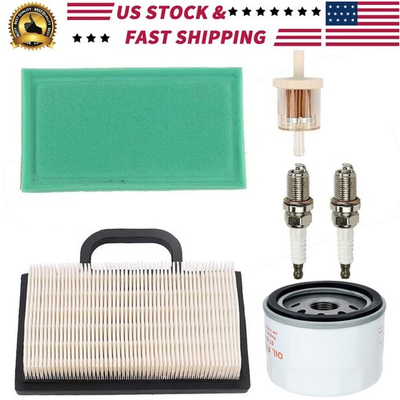 #ad 499486S Air Oil filter Kit For BRIGGS STRATTON 18 26 HP Intek V twin $20.89