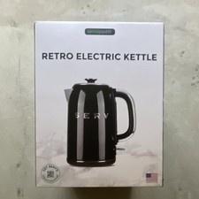 servappétit Retro Electric Kettle Corded Electric Black