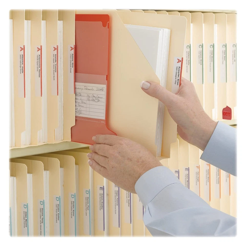 Heavyweight Manila File Folders Expandable 1 1 2 Inch 50 Pack For Document St... - Image 3 of 4