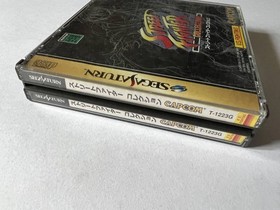 Sega Saturn Street Fighter Collection With Obi Postcard Ss