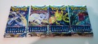 LOT DE 4 BOOSTER POKEMON EPEE ET BOUCLIER TEMPETE ARGENTEE - NEUF -