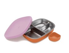 Lalo Stainless Steel Bento Box - Sherbet