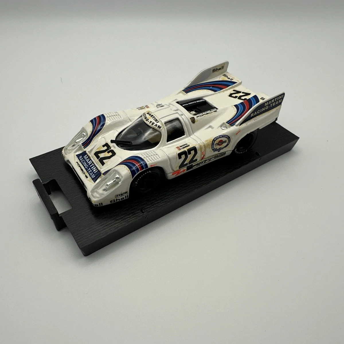 Miniature Spark 1/43 Porsche 911 – Monte Carlo 1966 – H. Perrier / P. Du Pasquier – Bleue – Résine – Rare