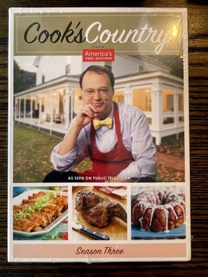 Cook's Country Season Three DVD America's Test Kitchen Christopher Kimball : New