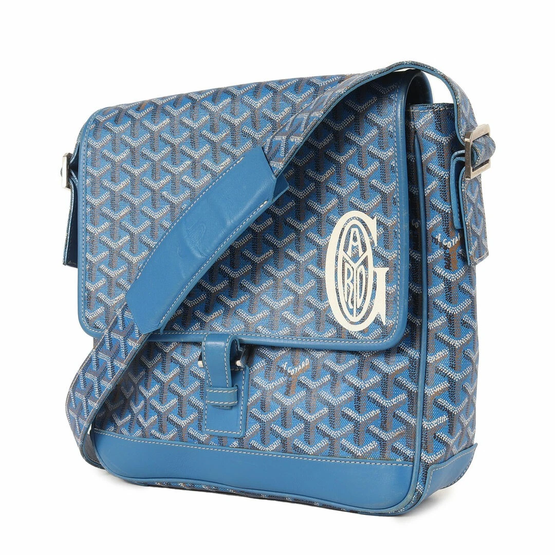 Borsa Goyard Grand Bleu MM Gran Blu Tracolla Cababanmen Usata BEEG 0