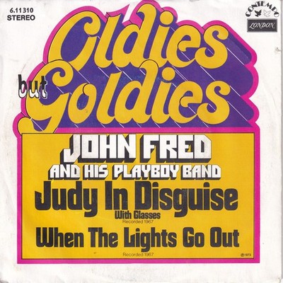 -1996- John Fred And His Playboy Band - Judy In Disguise -7''-Single- exzellent