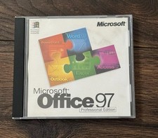 Microsoft Office 97 Software Professional Edition Academic Edition Windows NT 95