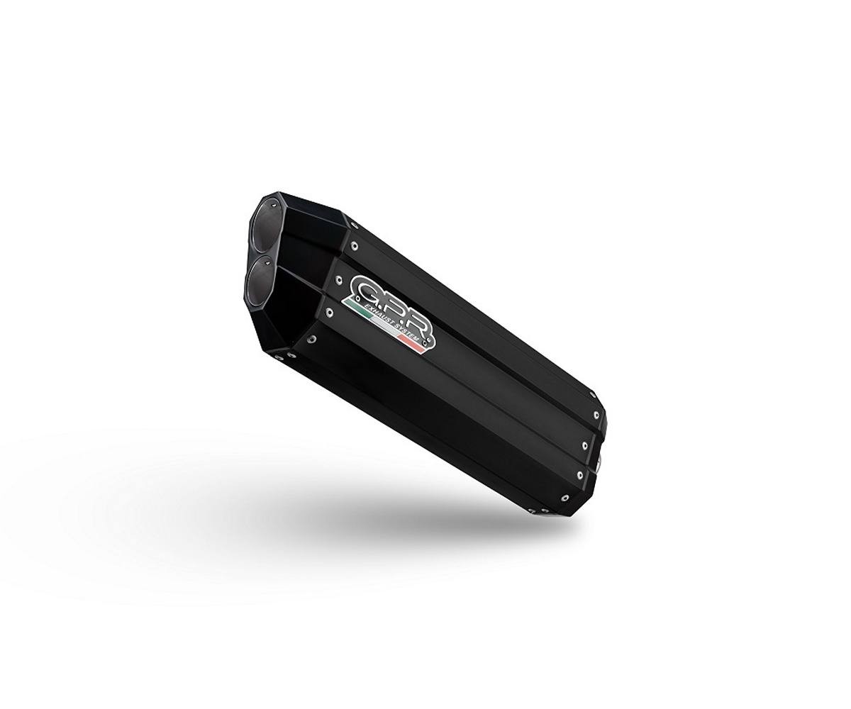 GPR Hyper Sonic Black Tit Exhaust Suzuki DL800 2023 2025 Approved Muffler