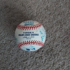 2003  GIANTS & PADRES SPRING TRAINING SIGNED BALL (16) PLAYERS