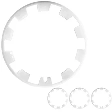 20 inch Rim Protector Design for Model Y(2020-2024) Wheel Protectors 4PCS White