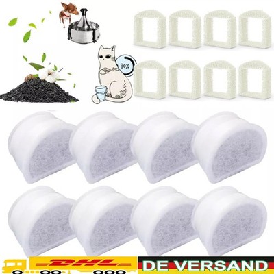 Ersatzfilter Für Petsafe Drinkwell, 16 Pack Aktiv-Kohle-Filter Für Seascape