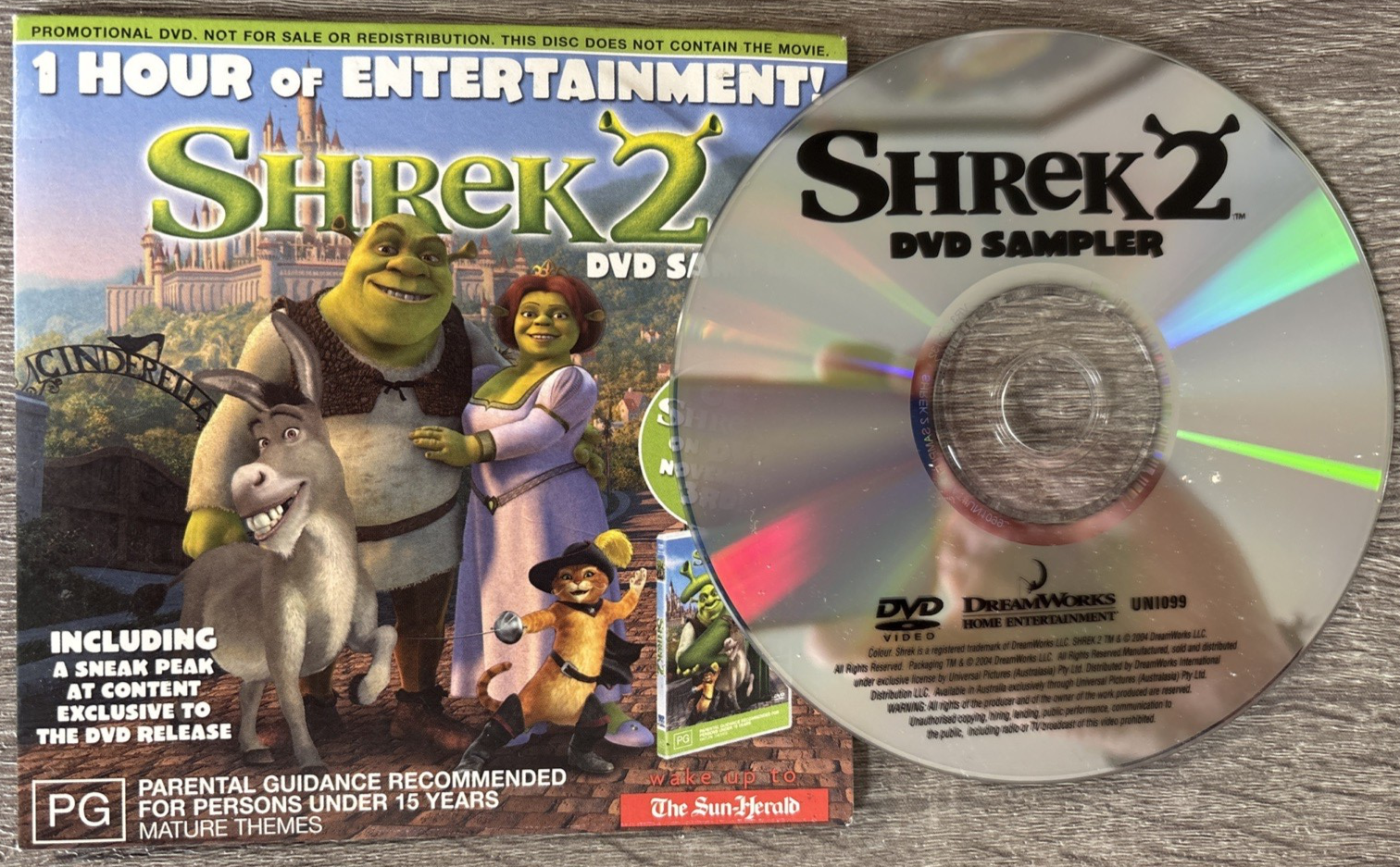 SHREK 2 : DVD Sampler - Dreamworks