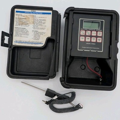 Cooper Atkins SH66A Multi Probe Temperature Tester AS IS Switch Issue Read