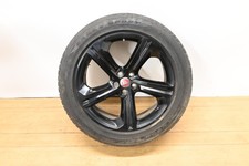 17-23 Jaguar F-pace 8.5x20 Front Or Rear Wheel Alloy Rim Wtire Black Oem 3