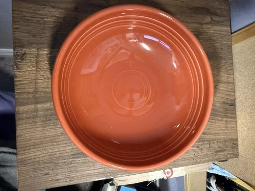 New ListingFiestaware Medium Bistro BOWL Paprika 38oz Discontinued Retired FIESTA 7 5/8”
