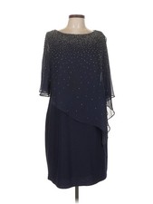 X by Xscape Women Blue Cocktail Dress 10