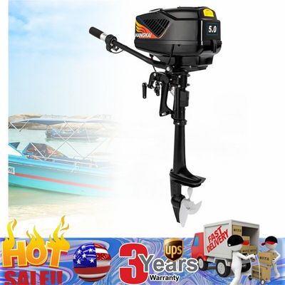 #ad #ad 48V HANGKAI Electric Outboard Trolling Motor Boat Short Shaft Engine 1200W $291.11