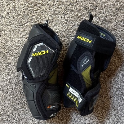 Bauer Mach Ice Hockey Elbow Pads Medium Right Padded Adjustable