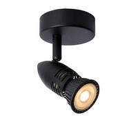 Deckenspot Metall Schwarz Wohnzimmer KüChe GU10 H:13 Cm Deckenstrahler Flexibel
