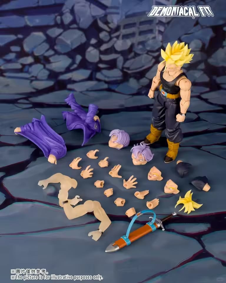 Figura de acción Demoniacal Fit Tomorrow's Son Free the Future Future Trunks 1/12